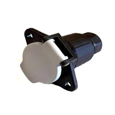 Розетка-штекер до напівпричіпа 6+1N-pin TRUCKLIGHT пластик