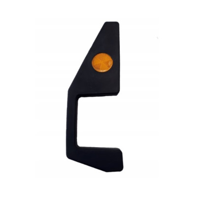 Заглушка бампера прицепа WIELTON з відбивачем Ліва